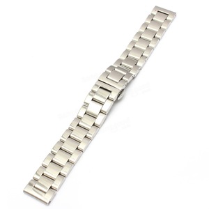 Suitable for Samsung 3 beads strap Gear S3 smart strap stainless steel watch strap 22 metal strap