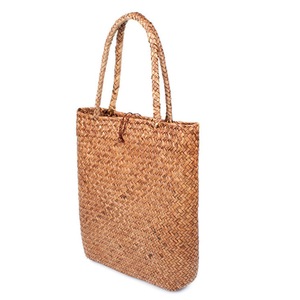 Summer Beach Bag Rattan Vintage Women Woven Handmade Knitted Straw Large Capacity Tote Women Shoulder Bag Bohemia Womens Handbag