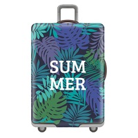 Summer Hot Elastic Dustproof Travel Luggage Cover Suitcase Protective Sleeve LEAF TYPE