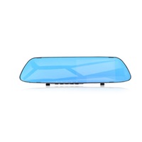 Supperstore 5 Inch 1080P Car High-definition Driving Recorder with Rearview Mirror Front and Rear Dual-lens Video Recording HD Reversing Video Machine