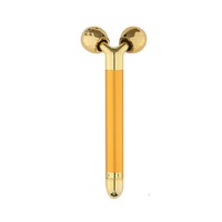 Supperstore Multifunctional Beauty Massage Device 3D Roller Massage Device Face-lift Instrument Electric Facial Roller-Gold