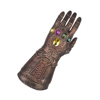 Thanos Masks Hegemony Halloween Gloves Latex Thanos Headdress Marvel Movies