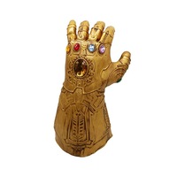 Thanos Masks Hegemony Halloween Gloves Latex Thanos Headdress Marvel Movies