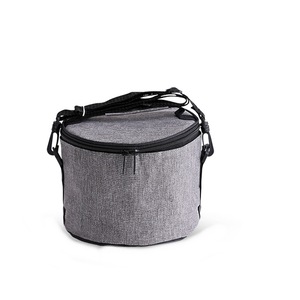 Thermal Insulated Oxford Lunch Bag With Aluminum Foil Portable Travel Food Bag For Bento Lunch Box Food Container Bag