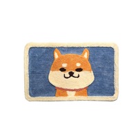 Thickening Cartoon Floor Cushion Bathroom Water Absorption Anti-Skid Cushion - Akita Dog
