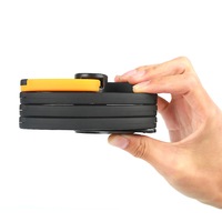 TLL02 Taillight Type Folding Bike Lock Rubber Surface Anti-theft Joint Lock For MTB