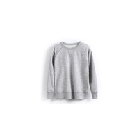 Toddler Baby Crewneck T Shirt Pullovers Sweatshirt Tops Long Sleeve for Kids - GREY