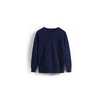 Toddler Baby Crewneck T Shirt Pullovers Sweatshirt Tops Long Sleeve for Kids - NAVY