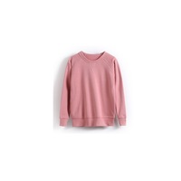 Toddler Baby Crewneck T Shirt Pullovers Sweatshirt Tops Long Sleeve for Kids - PINK