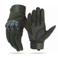 Touch Screen Full Finger Gloves Motorcycle Military Tactical Airsoft Hard Knuckle Outdoor