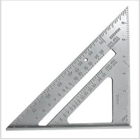 Triangle Rule 90 Degree Thickening Angle Rule Aluminum Alloy Carpenter Measurement Square Ruler