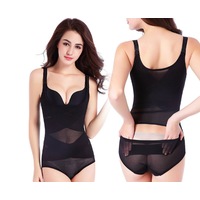 Ultra-thin and Seamless Wrap Around and Cut-Out Design Body Sculpting Suit
