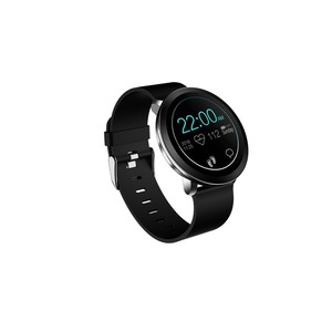 Ultra-thin Explosion-proof Screen IP68 Waterproof Blood Pressure Sports Watch - BLACK