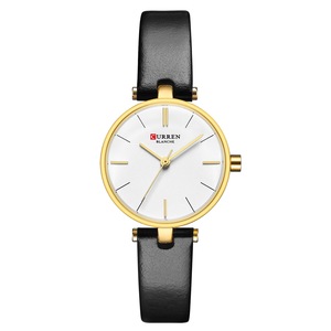 Ultra Thin Simple Design Ladies Wrist Watch Fashionable Analog Quartz Watches