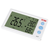 UNI-T A12T Digital LCD Thermometer Hygrometer Temperature Humidity Meter Alarm Clock Weather Station Indoor Outdoor