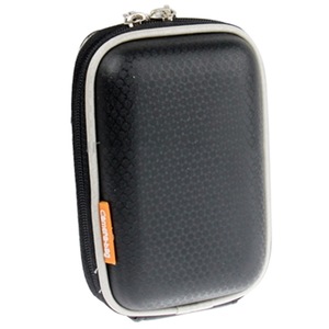 Universal Mini Digital Leather Camera Bag, Size: 120 x 78x 40mm (Black)