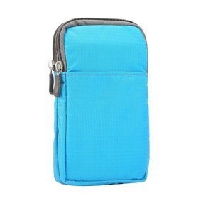 Universal Sports Mobile Phone Wallet Zipper Bag Pouch Holster Bag Cover Outdoor Waist Bag Case