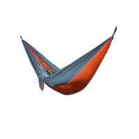 Upgraded Type 270x140CM Double Hammock 210T Nylon Swing Bed Max Load 250kg ORANGEGREY COLOR