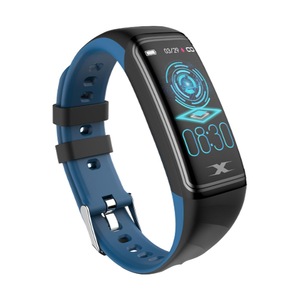 V30S IP68 Waterproof Wristband Heart Rate Blood Pressure Monitor Multi-dial Switching Camera Control Smart Watch BLUE COLOR