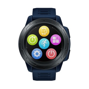 VIBE 5 PRO Color Touch Display Smartwatch Heart Rate Multi-sports Tracking Smartphone with Notifications WR IP67 Watch blue