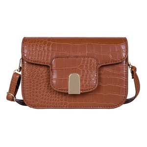 Vintage Fashion Retro Women Messenger Purse PU Small Solid Color Ladies Shoulder Travel Solid Color Female Crossbody Bag