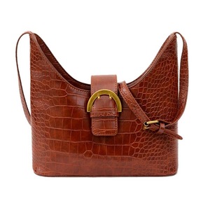 Vintage PU Leather Crossbody Bag Classic Women Female Bucket Shoulder Messenger Business Daily Handbags