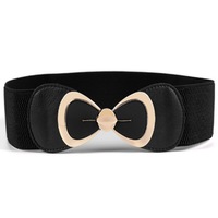 Vintage Waist Butterfly Belt Retro Wide Elastic Cinch Belt for Women