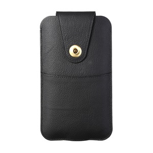 Waist Bag Slim Universal PU Leather Case Pouch Holster Bag Smart Phone Outdoor Waist Bag Case