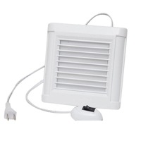 Wall Mount High Speed Bathroom Kitchen Gusset Ceiling Fan Exhaust Fan Ventilation Blower Air Fresh Ejector Fan