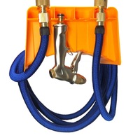 Wall Mounted Garden Hose Pipe Hanger Holder Storage Bracket Shed Fence Cable Watering Hoses Storage Home Garden Supplies