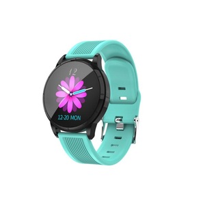 Wallpaper Change Color Display Wristband Heart Rate Blood Pressure Female Period Monitor Smart Watch-E
