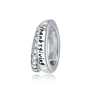 Warm Thanksgiving Charm for Women Bracelet Silver plating Jewelry DIY Bracelet