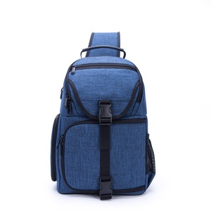 Travel Carry Sling Bag for DSLR Camera Lens Tripod Video Light Stand - BLUE