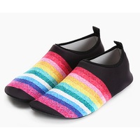 Water Sports Shoes Barefoot Quick-Dry Aqua Yoga Socks Slip-on for Men Women - 2
