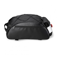 Waterproof Bike Rack Pouch Back Rear Seat Bag Backpack with Reflective Stripe for Cycling Special size_142003 style with light