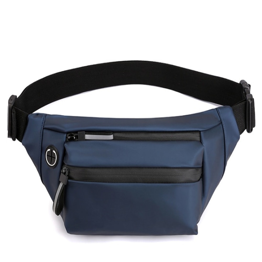 Waterproof Man Waist Bag Hip Bag Chest Pack Outdoor Sports Crossbody Bag Travel Purse Phone Male Bum Belt Bag