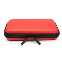 Waterproof Travel Carrying Case Storage Protection Pouch Bag For USB Flash Drive RED COLOR