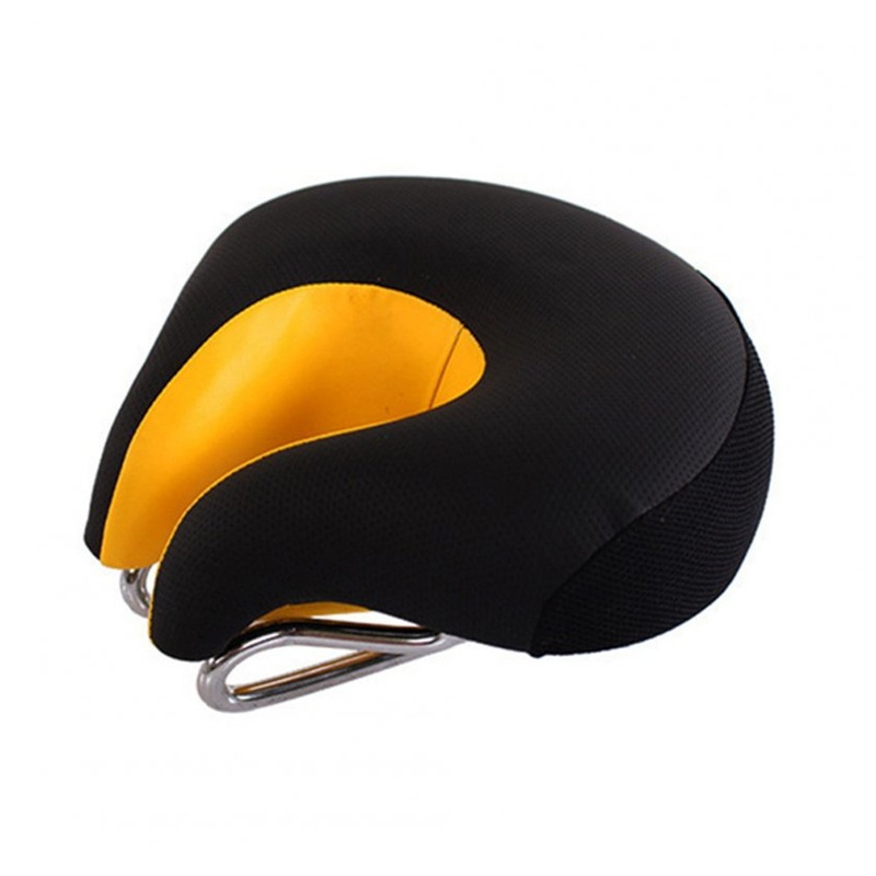 Buy Wide Bicycle Bike Seat No Nose Mountain Bike Saddle Comfortable