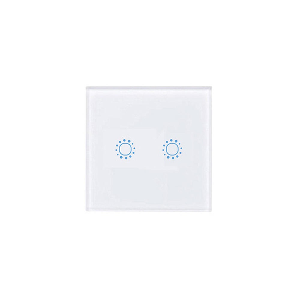 WIFI Smart Wall Light Switch Touch Panel APP Remote Control Switch Single Live Wire No Neutral Line Switch