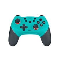 Wireless Bluetooth Handle with Vibration 6 Axis Body Feel Suitable for Switch Host Wireless Handle-Green