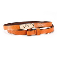 Woman Belt Luxury Brand Genuine Leather Belts for Women Fashion Adjustable Belts Dress Jeans Thin Cowhide Waistband
