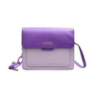 Women Casual PU Leather Crossbody Bag Female Hit Color Square Money Purse Travel Daily Shoulder Handbags