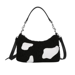 Women Fleece Shoulder Messenger Bag Winter Fashion Handbags Female Satchel Pouch Fashion Exquisite Shopping Bag