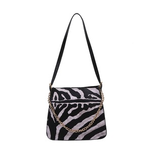 Women Handbags Retro Animal Pattern PU Leather Totes Large Capacity Chain Shoulder Lady Portable Shopping Bag??