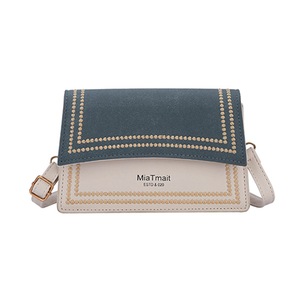 Women Hit Color Small Crossbody Bags Popular Simple Female Daily Bag Fashion Lattice Pattern Shoulder Handbag