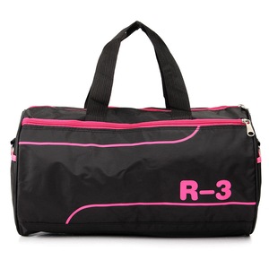 Women Men Nylon Sports Training Handbag Travel Tote Shoulder Messenger Gym Bag MEIRED COLOR