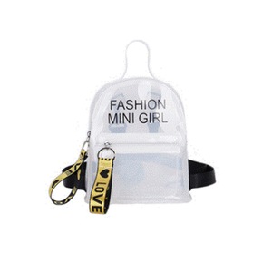 Women Mini Backpack PVC Clear Shoulder School Rucksack Ladies Girls Cute Travel Bag Mother daughter Family Matching Backpack
