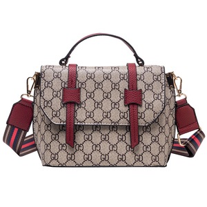 Women's Bag New Ladies Portable Messenger Bag High-end Broadband Single Shoulder Messenger Bag Small Square Bag