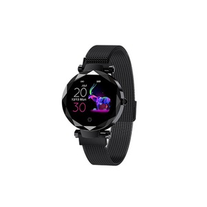 Women's Intelligent Watch Heart Rate and Blood Pressure Monitoring Sports Watch - BLACK