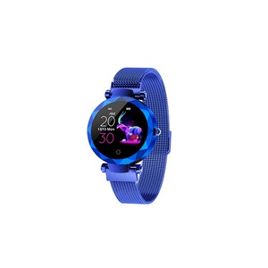 Women's Intelligent Watch Heart Rate and Blood Pressure Monitoring Sports Watch - BLUE
